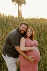 Maternity photo hair and makeup